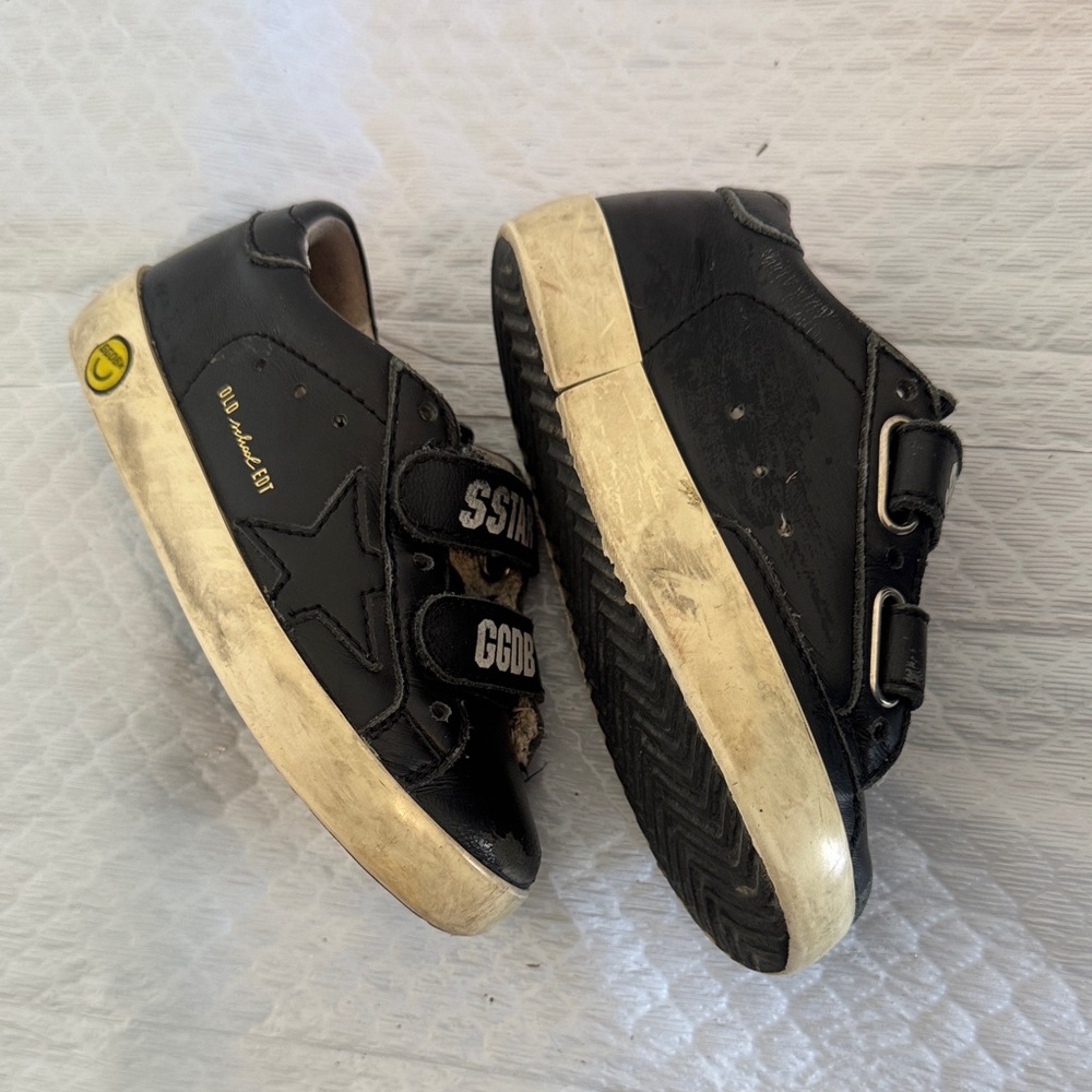 Golden Goose Black Kids Sneakers - Picture 3 of 6